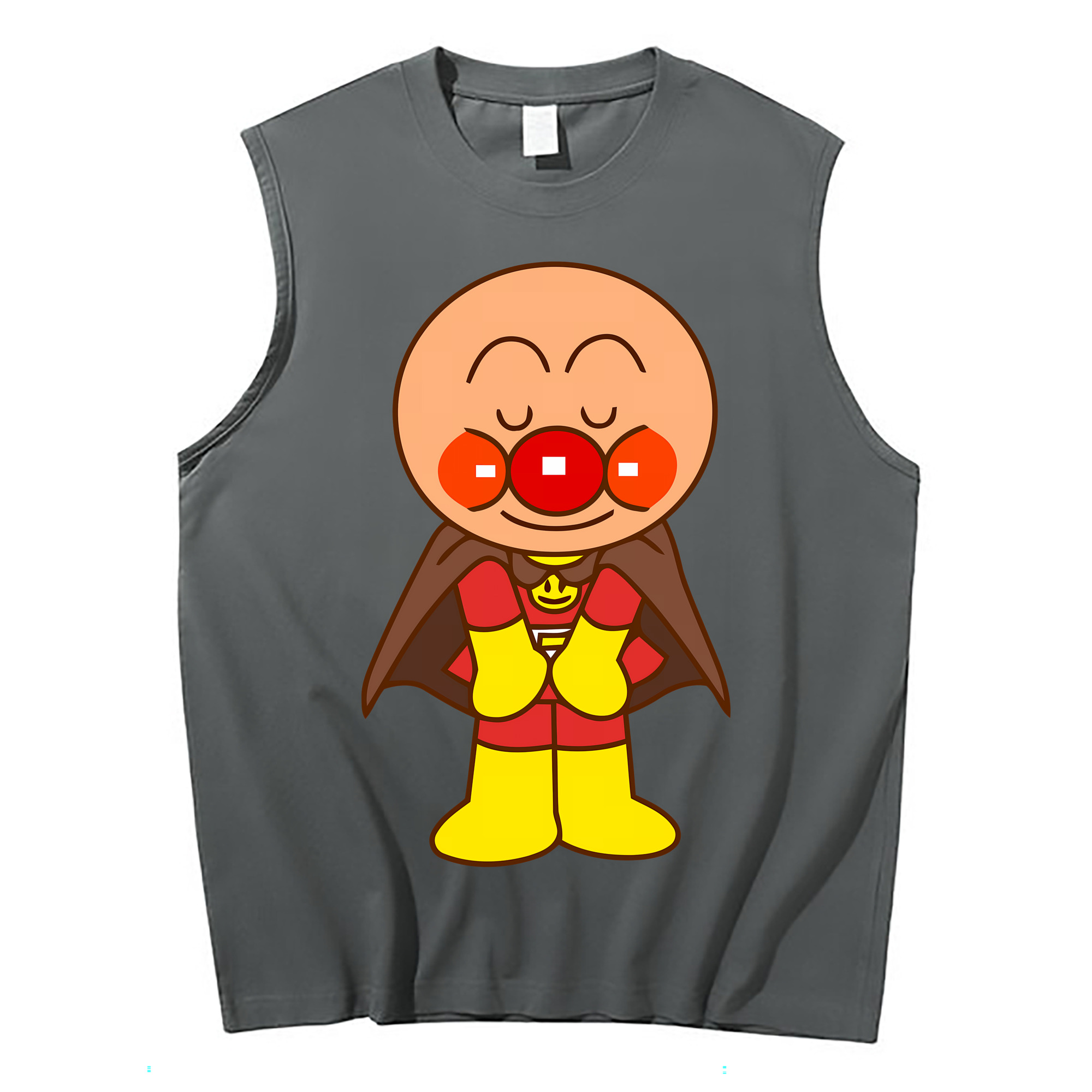 （画像用） アンパンマン Anpanman コットン100％タンクトップ（フロントプリント）